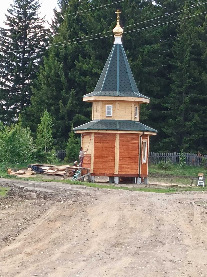 Часовня в Троице готовится к торжественному открытию.